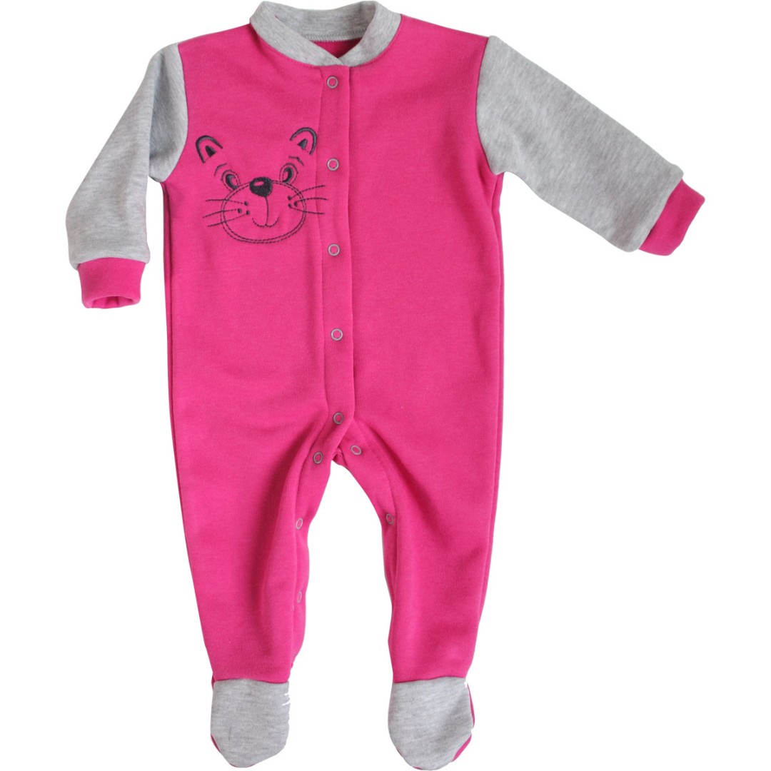 

Комбінезон дитячий, плюш 62 см. малюнок KB14-MalynSiryKotyk-Plush-20 Ladan
