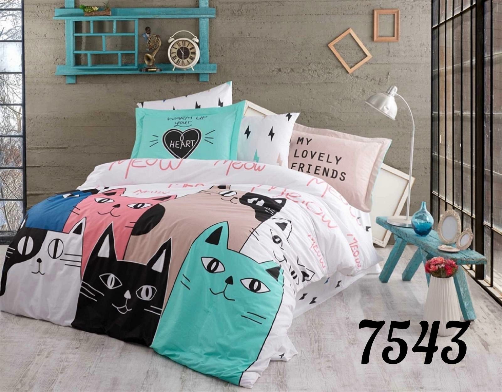 

Комплект постельного белья Pretty 7543 Полуторный 150х220
