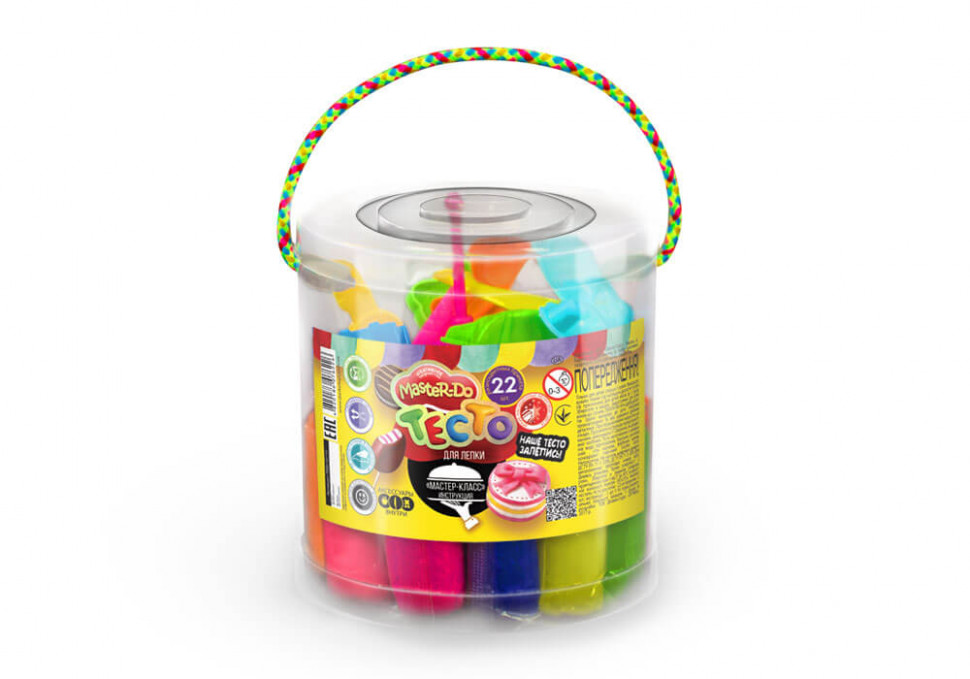 

Комплект креативного творчества Тесто для лепки Danko Toys (7457DT0