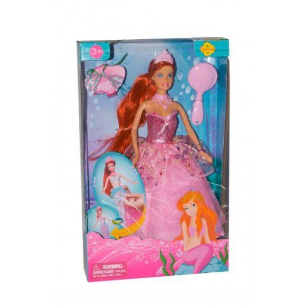 

Кукла Барби русалка для девочек Barbi Defa Best Toys (8188)