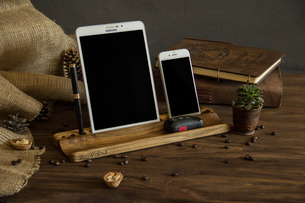 

Органайзер подставка для телефона или планшета Ecowalnut Compact (EW-25)