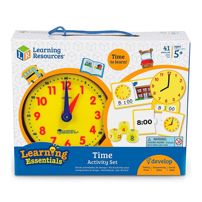 

Обучающий игровой набор Learning Resources Изучаем время