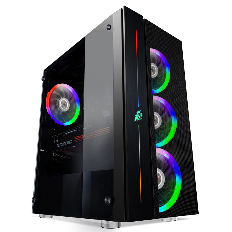 

Корпус 1stPlayer B7-R1 Color LED Black без БП