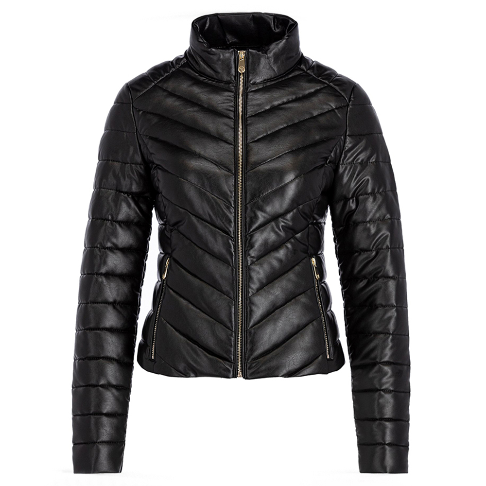 

Демісезонна куртка Trussardi 56S00393  стьобана чорна, Демісезонна куртка Trussardi 56S00393 M стьобана чорна
