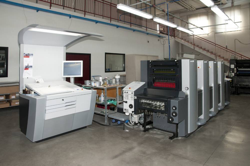 

Картина на холсте LaPrint Печатная промышленность 120х80 см
