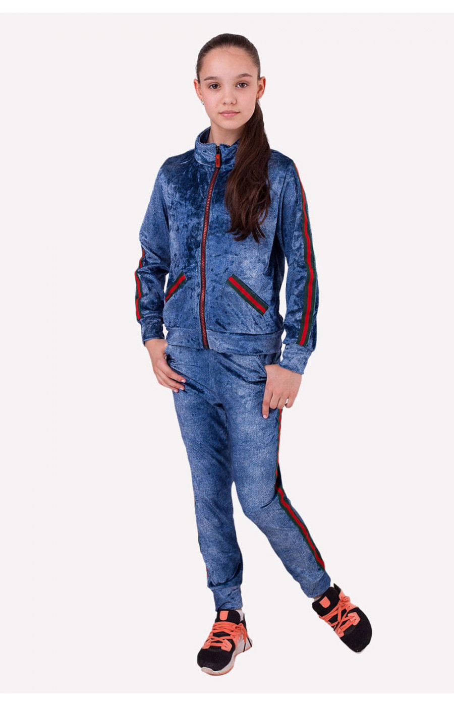 

Спортивный костюм для девочек Angelir Gucci 116 см Синий