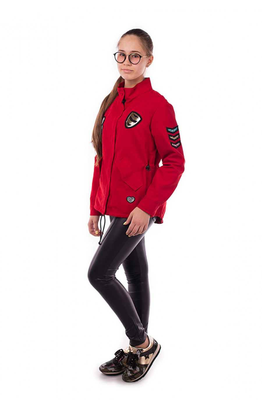 

Ветровка для девочки Angelir Рейчел 158 см Красный