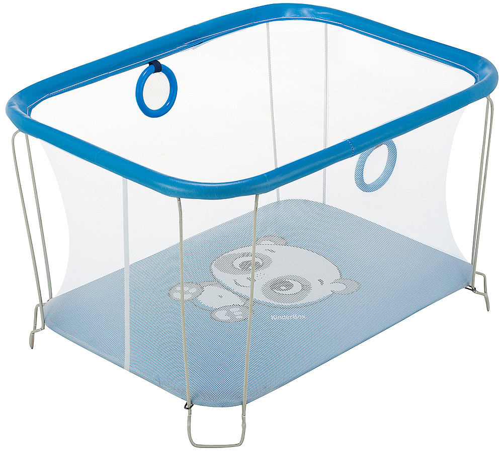 

Манеж Qvatro Солнышко-02 мелкая сетка синий 624986