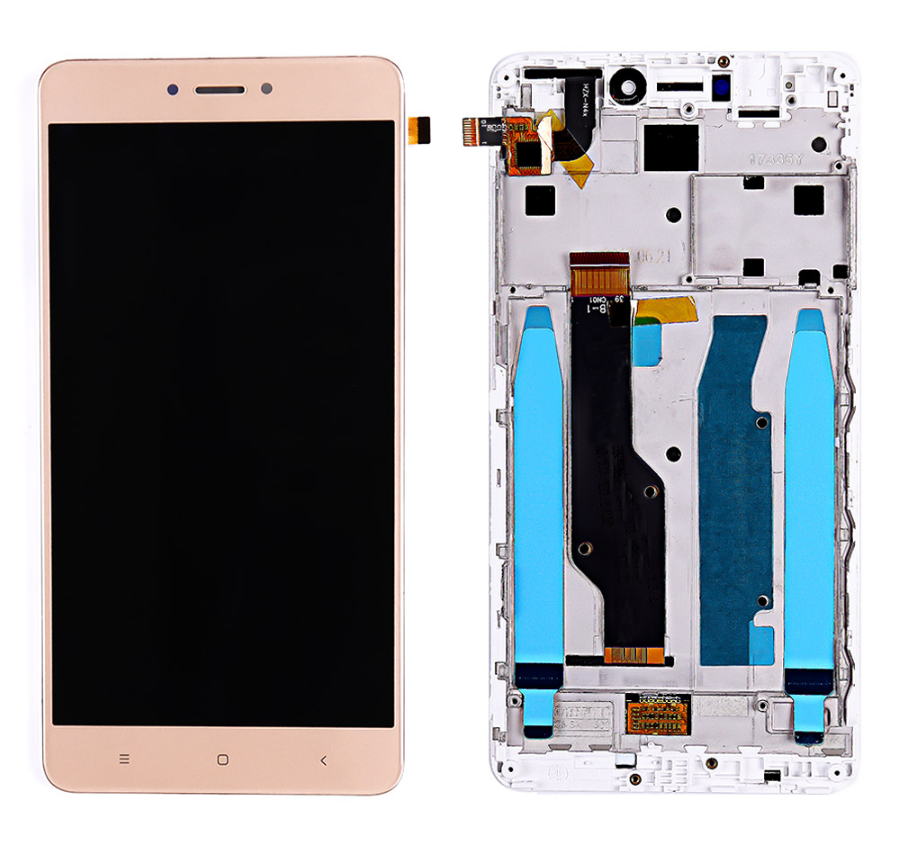 

Дисплей + Сенсор с передней панелью для Xiaomi Redmi Note 4X Gold