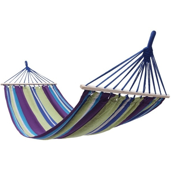 

Гамак тканевый KingCamp Canvas Нammock KG3762PY 100х15х15 см Purple/Green