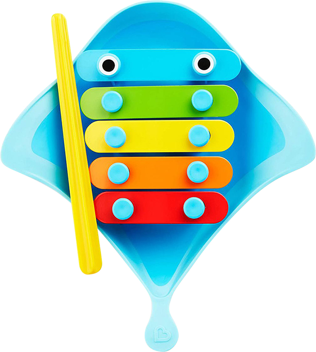 Акция на Музыкальная игрушка для ванной Munchkin Скат (051881) от Rozetka UA