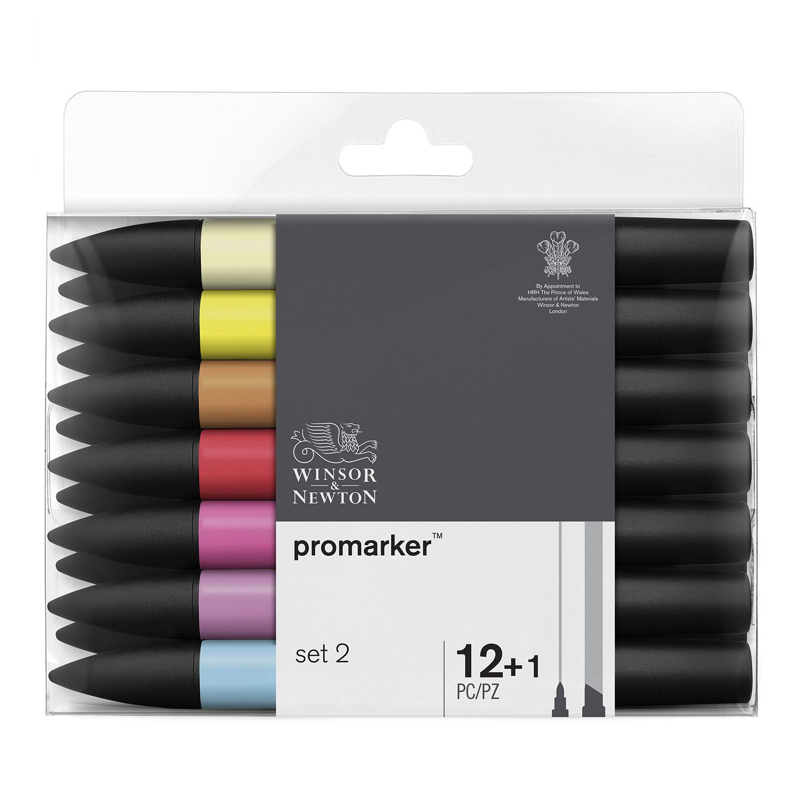 

Набор двухсторонних маркеров Winsor Newton Promarker Set 2 12 цветов (290023)