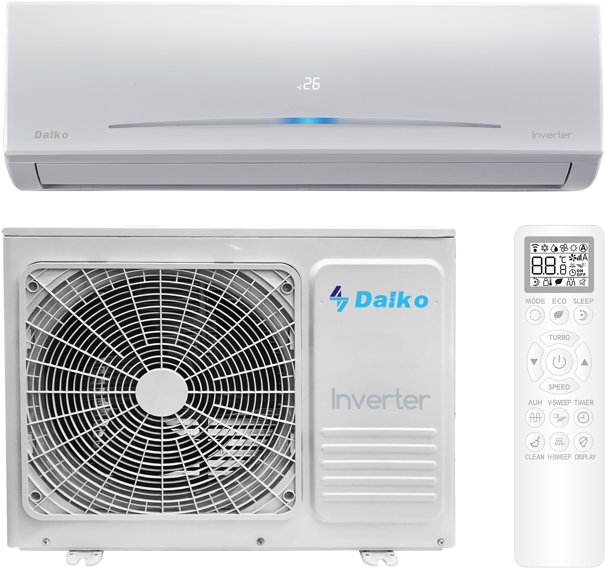 

Кондиционер Daiko ASP-H09INX21