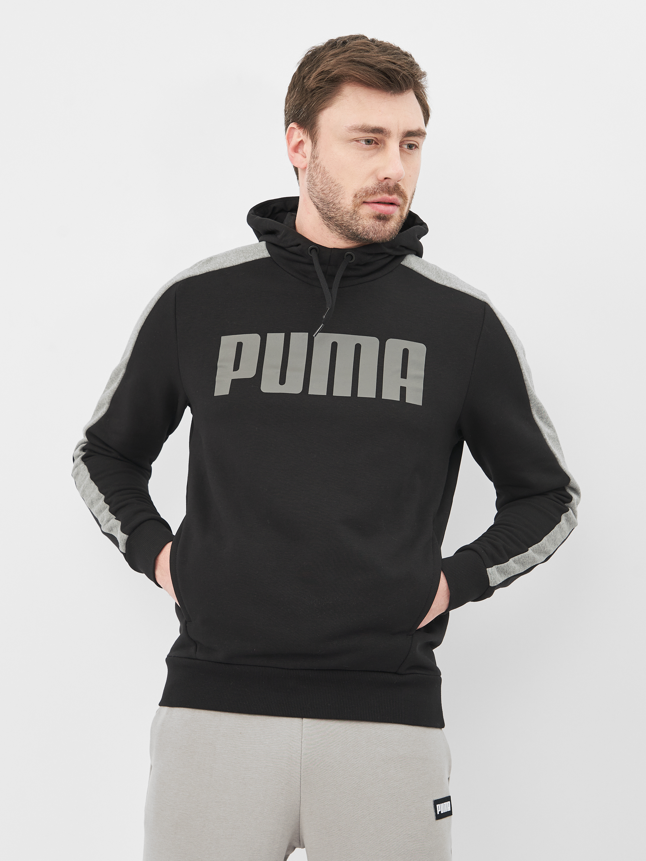 

Худи Puma Contrast Hoody Ft M 85173501 S Cotton Black