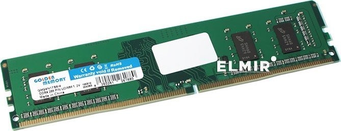 

Модуль памяти Golden Memory DDR4 4GB 2666MHz (GM26N19S8/4)