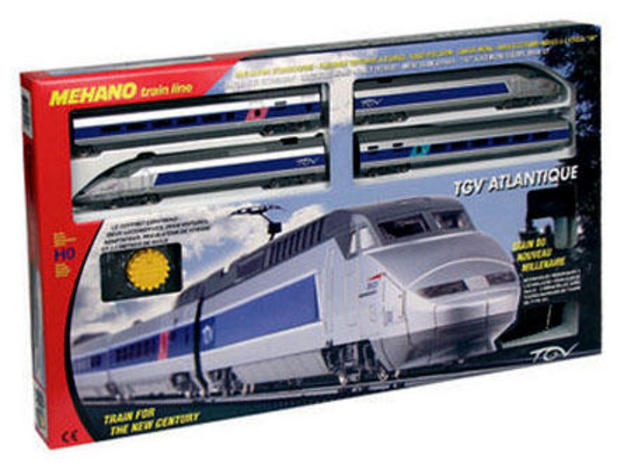 

Железная дорога MEHANO TGV ATLANTIQUE 64 x 38,5 x 34,5 см; (T683)