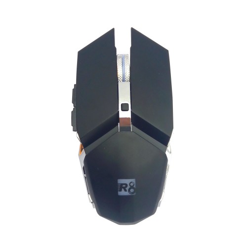 

Мышь беспроводная R8 1710B Gaming Mouse аккумуляторная с подсветкой 3 режима: 800/1600/2400 dpi (100566)