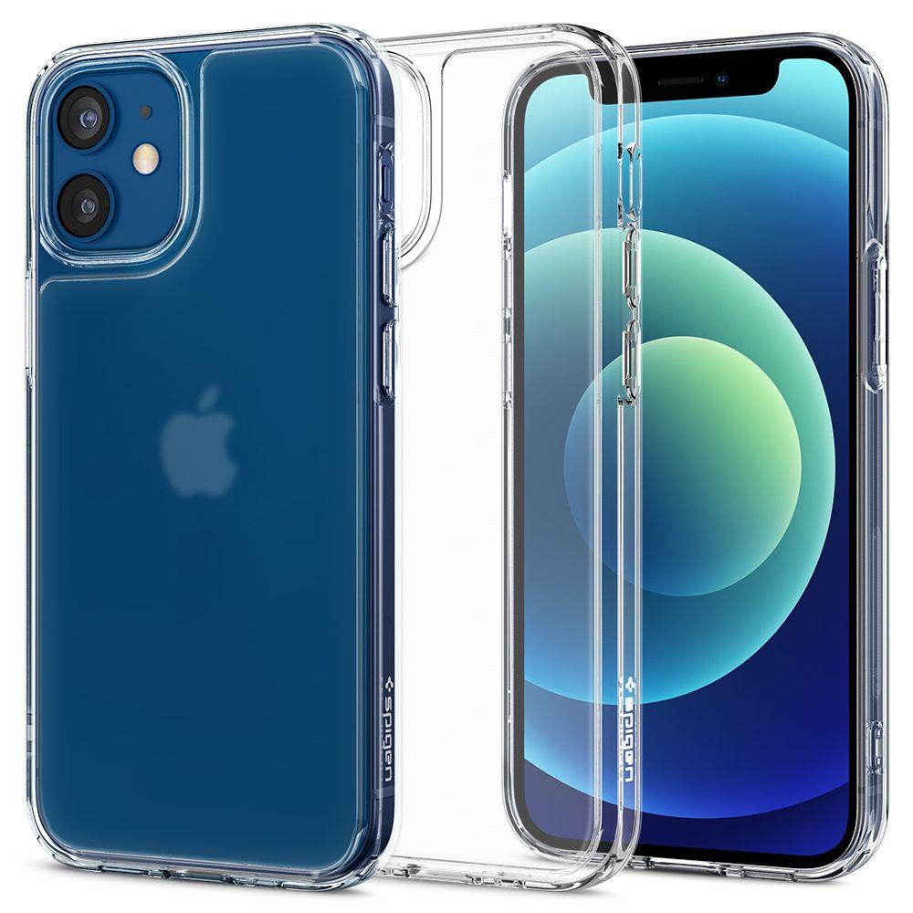 

Чехол Spigen Quartz Hybrid для iPhone 12/12 Pro Matte Clear