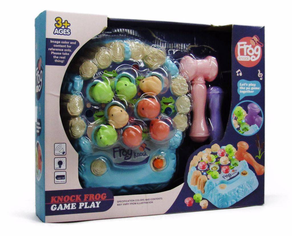 

Игровой набор "A-Toys" Frog Knock Ударь лягушку 580