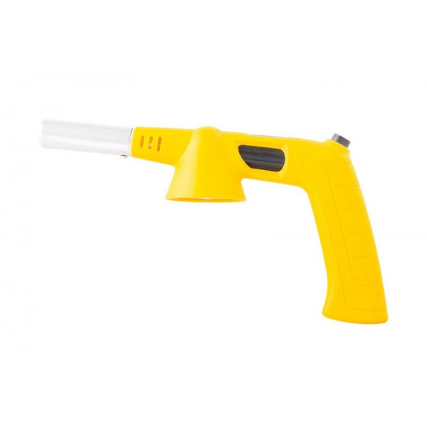 

Горелка для газового балона с ручкой, пьезоподжиг MASTERTOOL GM "Везувий", керамическая защита, 1300 °С (44-5037)