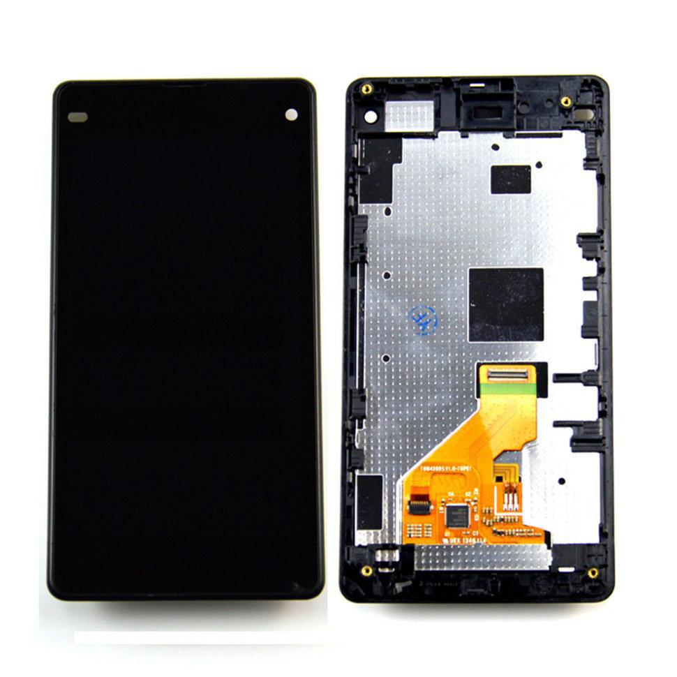 

Дисплей (экран) для Sony D5503 Xperia Z1 Compact + тачскрин, черный, с передней панелью, оригинал Original (PRC)