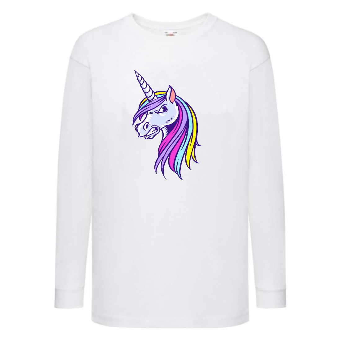 

Лонгслив реглан Единорог 007 (Unicorn) белый (EDN wh 007) 128 см