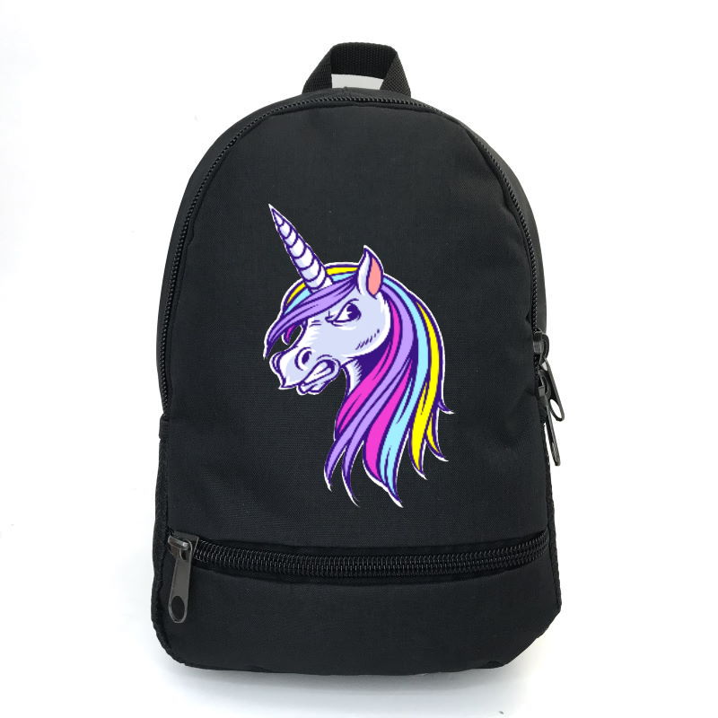 

Рюкзак детский Единорог 007 ( Unicorn ) Cappuccino Toys EDN-007 black черный