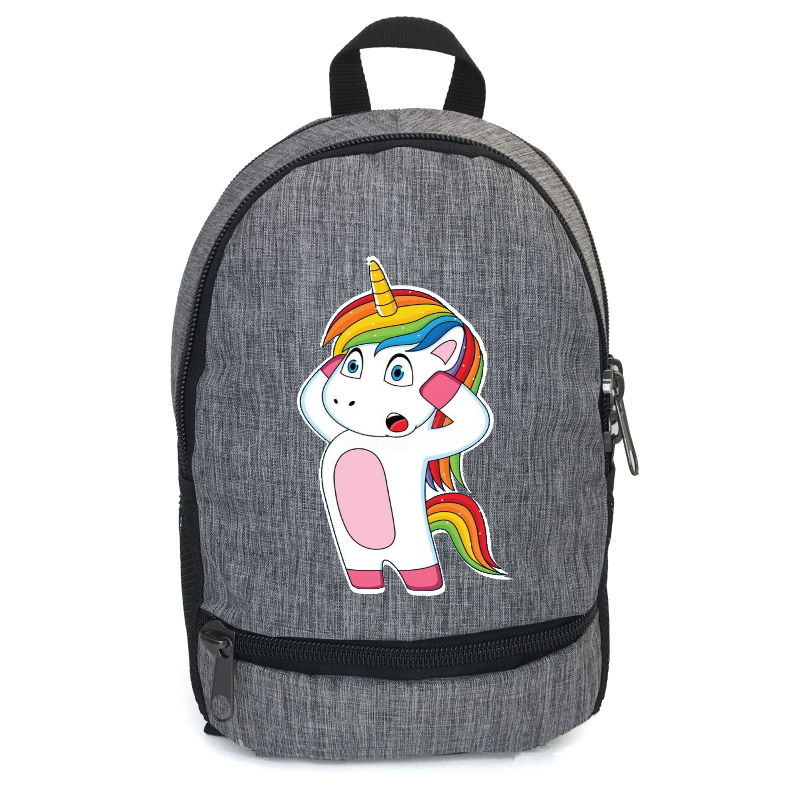 

Рюкзак детский Единорог 0016 ( Unicorn ) Cappuccino Toys EDN-0016 grey серый