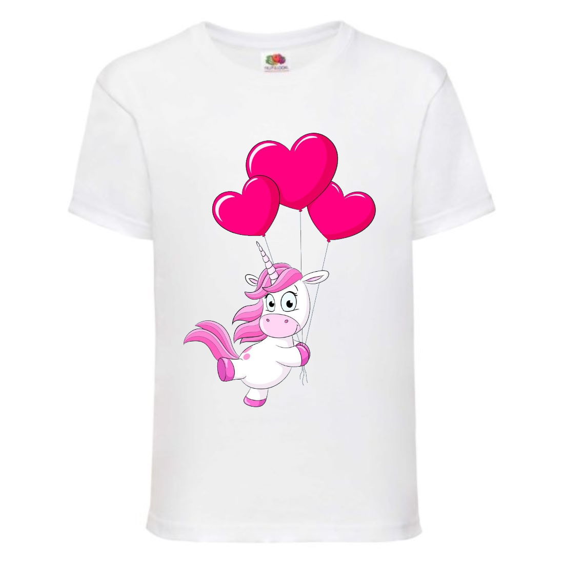 

Футболка детская Единорог 0020 (Unicorn) белая (UNN wh 0020)128 см