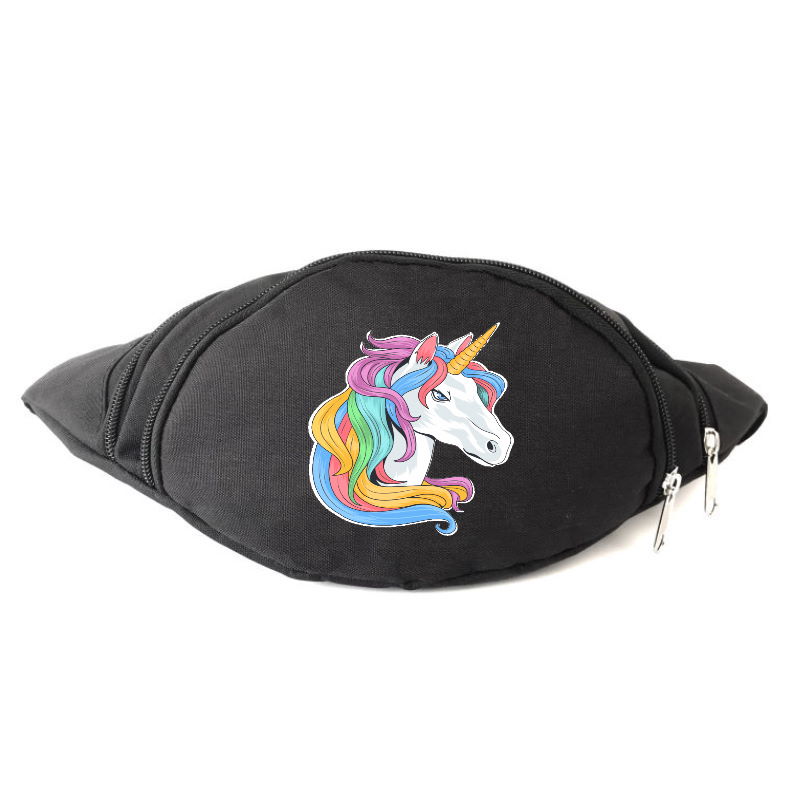 

Сумка Бананка Единорог 0011 на пояс Cappuccino EDN 0011 black черный