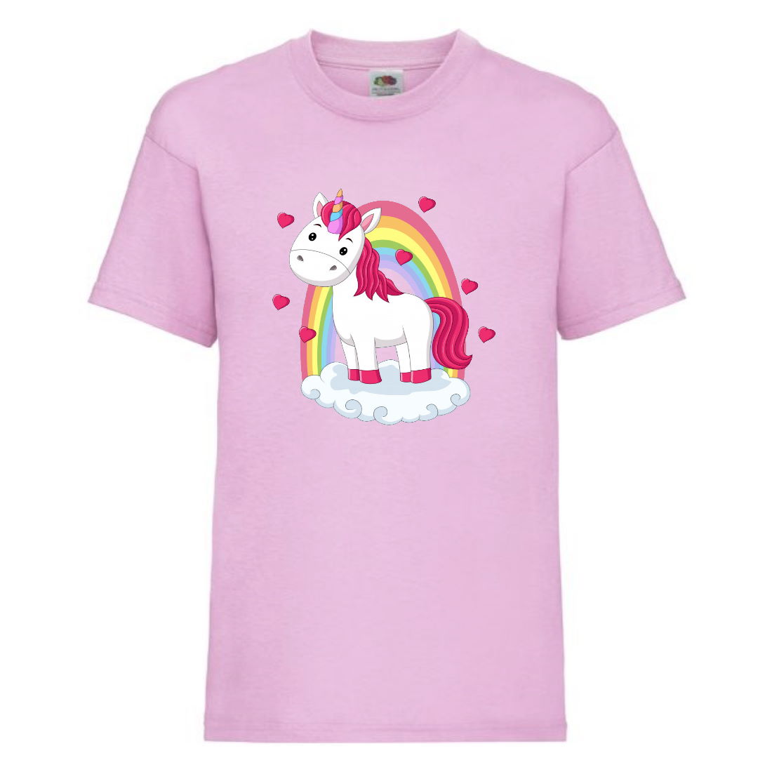

Футболка детская Единорог 0037 (Unicorn) светлорозовая (UNN lipnc 0037)104 см