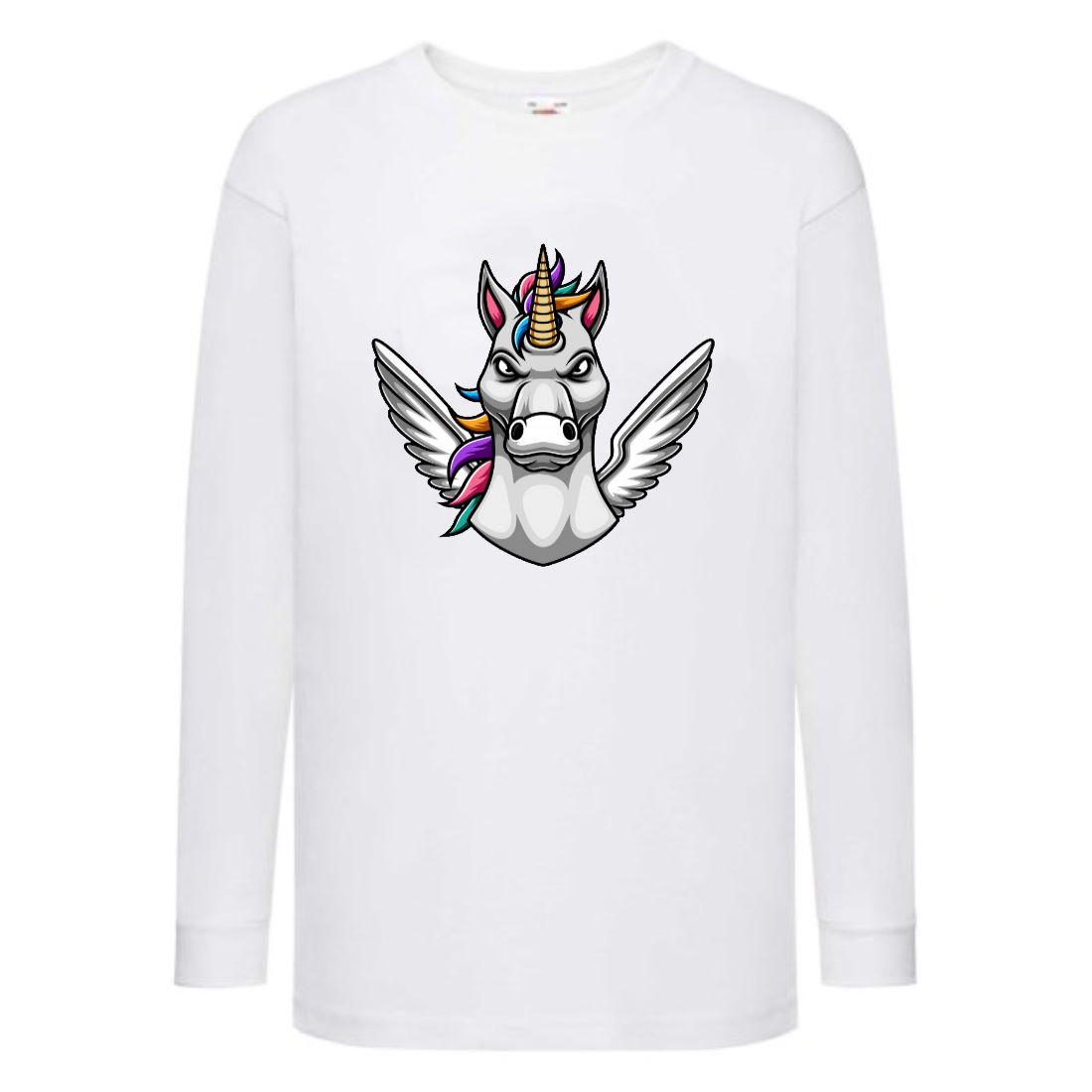 

Лонгслив реглан Единорог 0039 (Unicorn) белый (EDN wh 0039) 116 см