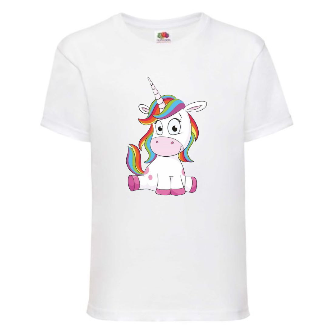 

Футболка детская Единорог 0022 (Unicorn) белая (UNN wh 0022)104 см