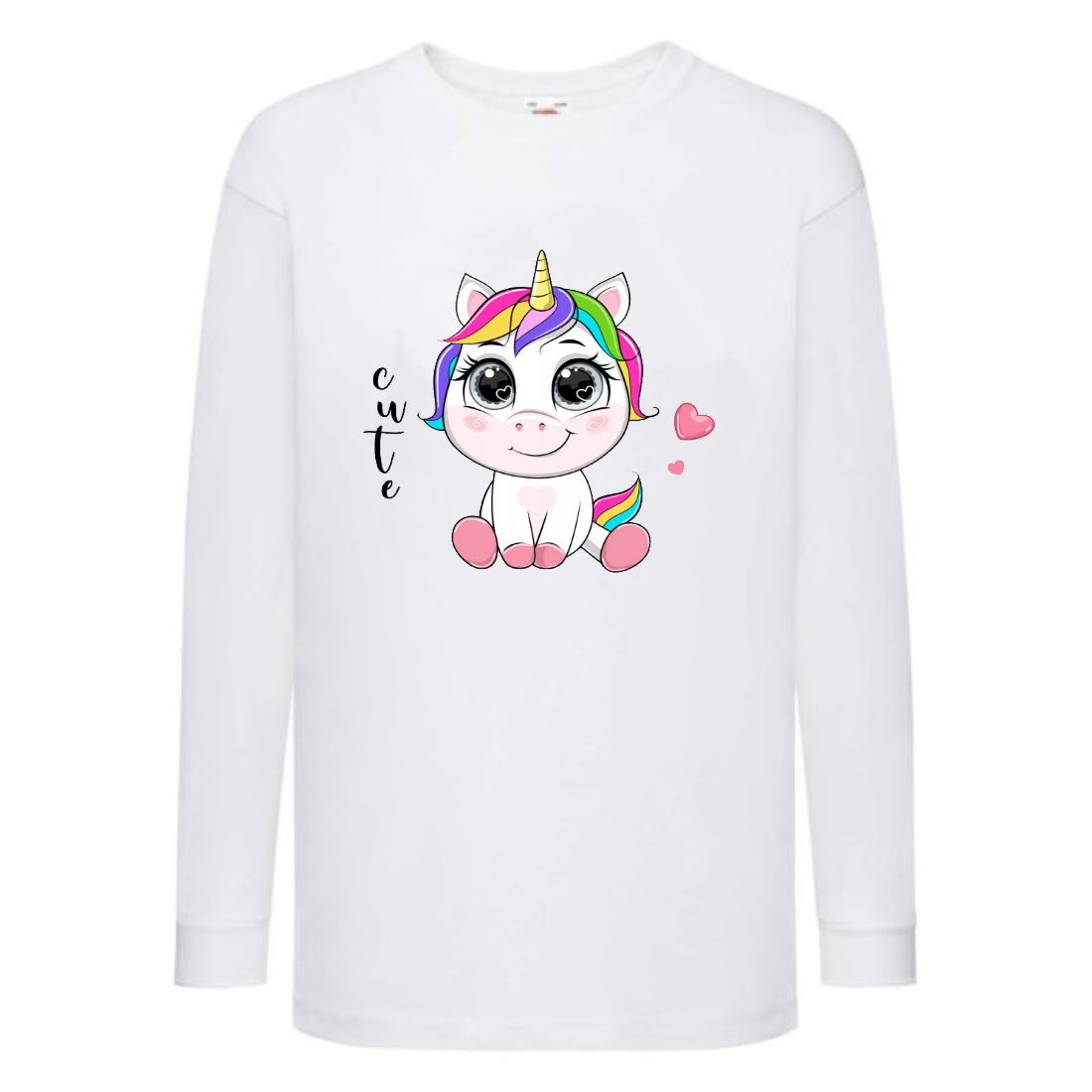 

Лонгслив реглан Единорог 0031 (Unicorn) белый (EDN wh 0031) 116 см