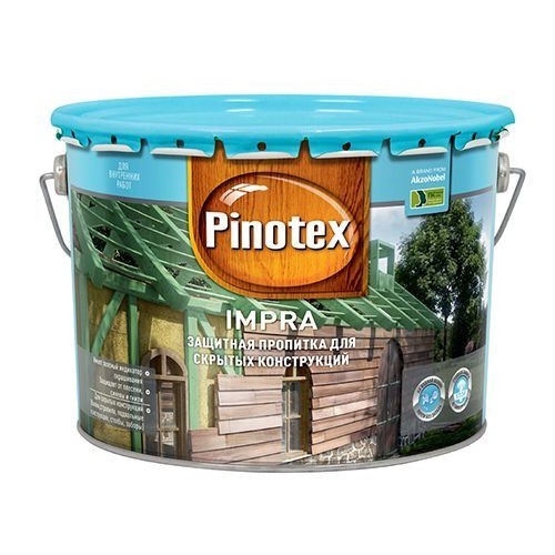 

PINOTEX IMPRA Средство для пропитки деревянных конструкций 10 л