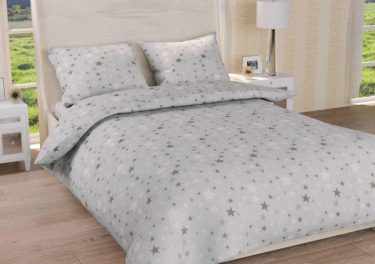 

Постельное белье Ранфорс Органик Р 496 Leleka-Textile полуторный цветной (1556/4348)