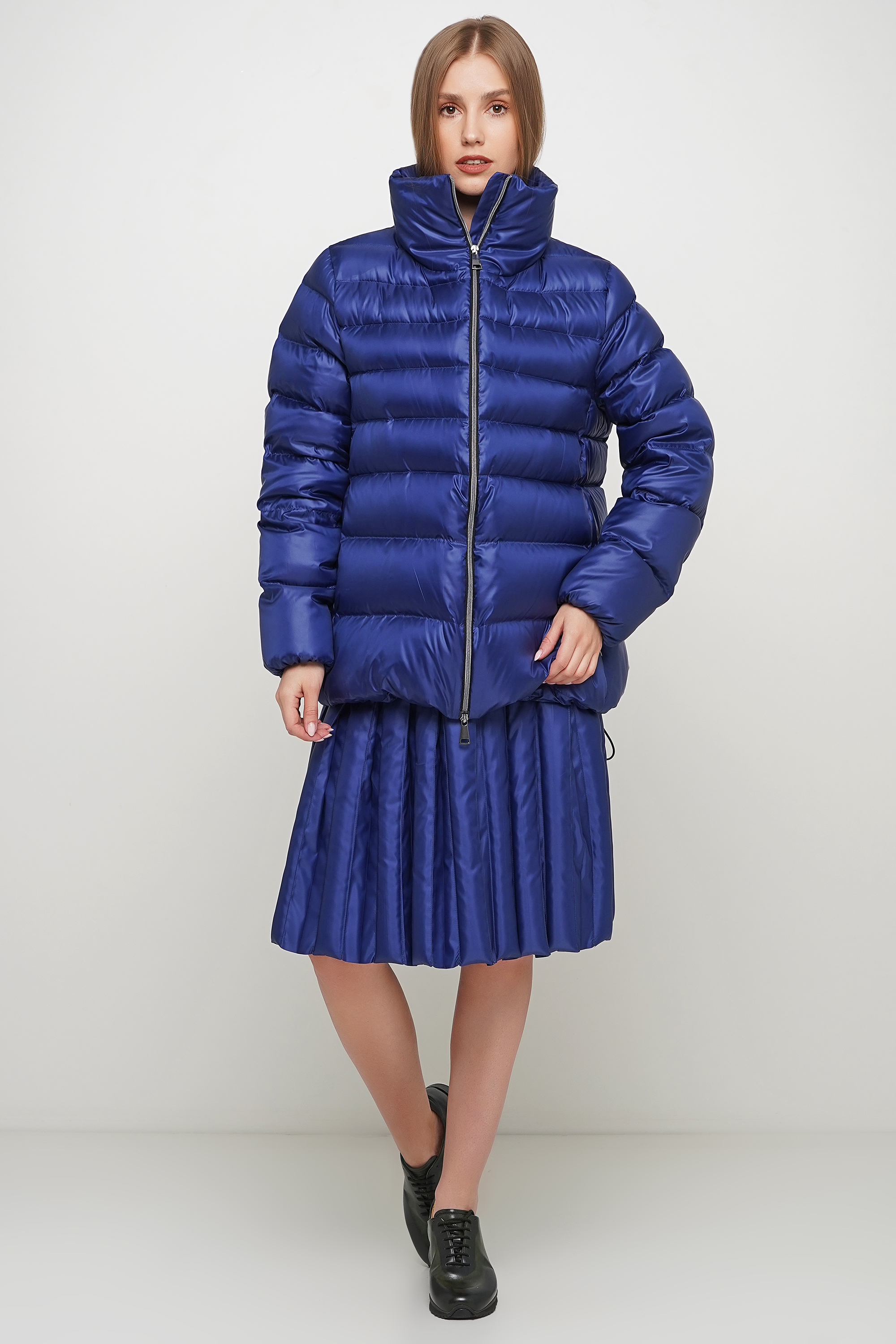 

Куртка женская пуховая Billeoni WJW01  Светло-синий, Куртка женская пуховая Billeoni WJW01 48 Светло-синий