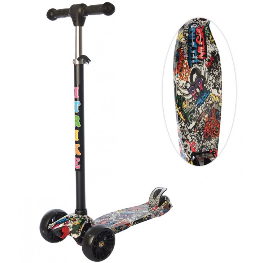 

Самокат детский трехколесный iTrike JR 3-060-22-WP1 MAXI