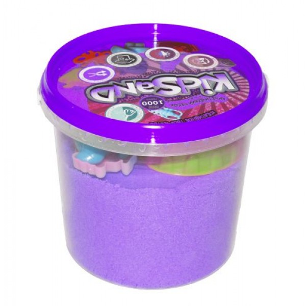 

Кинетический песок Dankotoys "KidSand", желтый, 1000 г KS-01-01