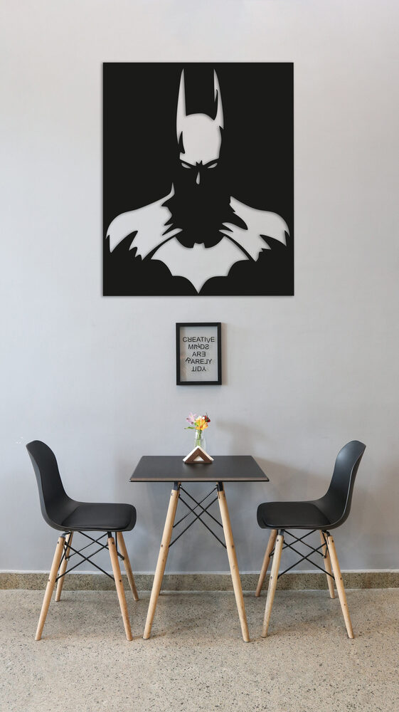 

Деревянная картина Персонажи и герои кино Панно Batman 70х86 см