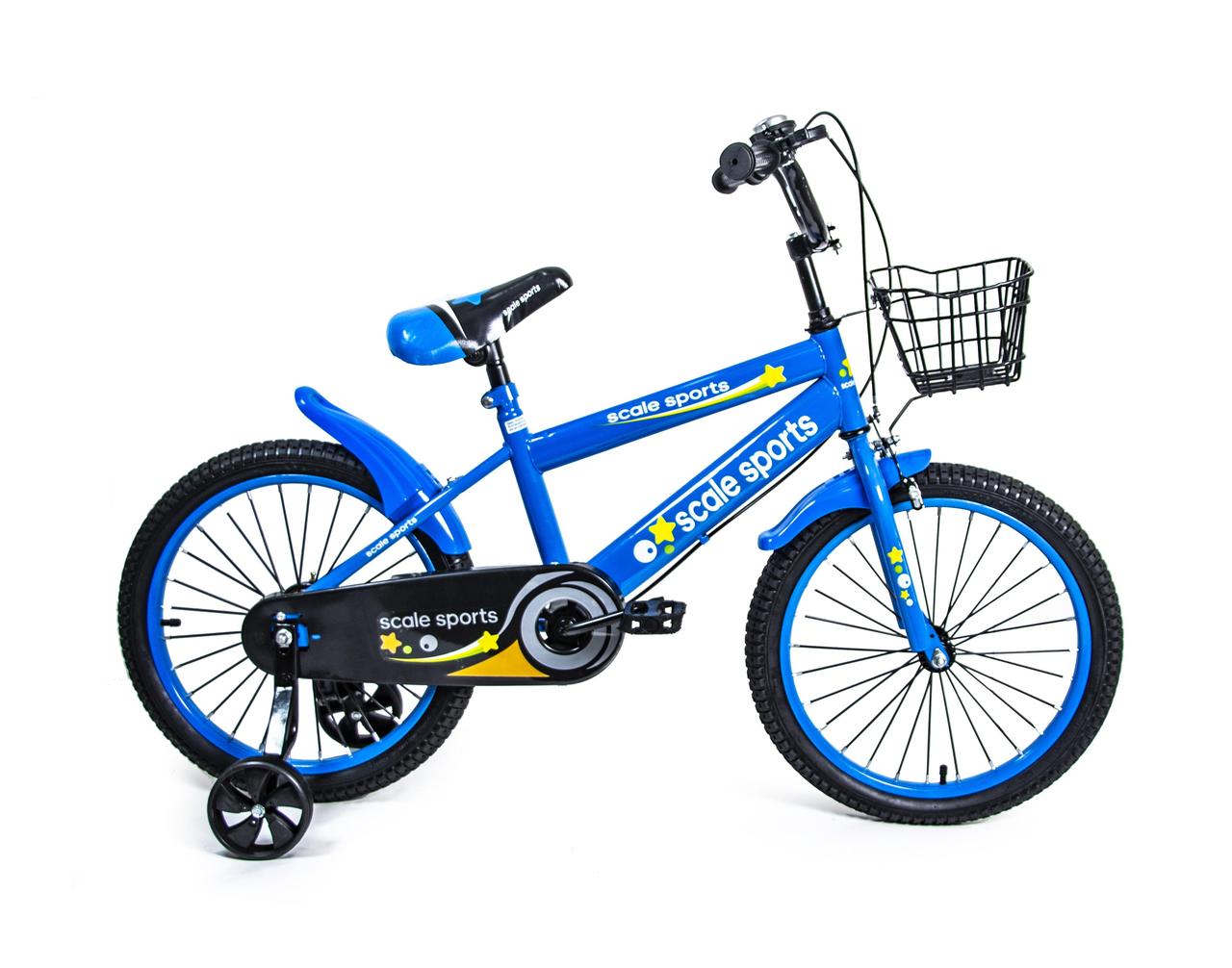 

ВЕЛОСИПЕД 18 "SCALE SPORTS" СИНИЙ T20, РУЧНОЙ И ДИСКОВЫЙ ТОРМОЗ