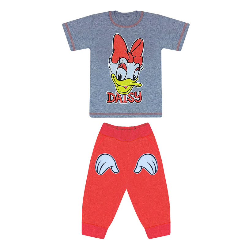 

Костюм летний ModniKids «Daisy» 30 104-110см Серый с красным (SG6303-3)