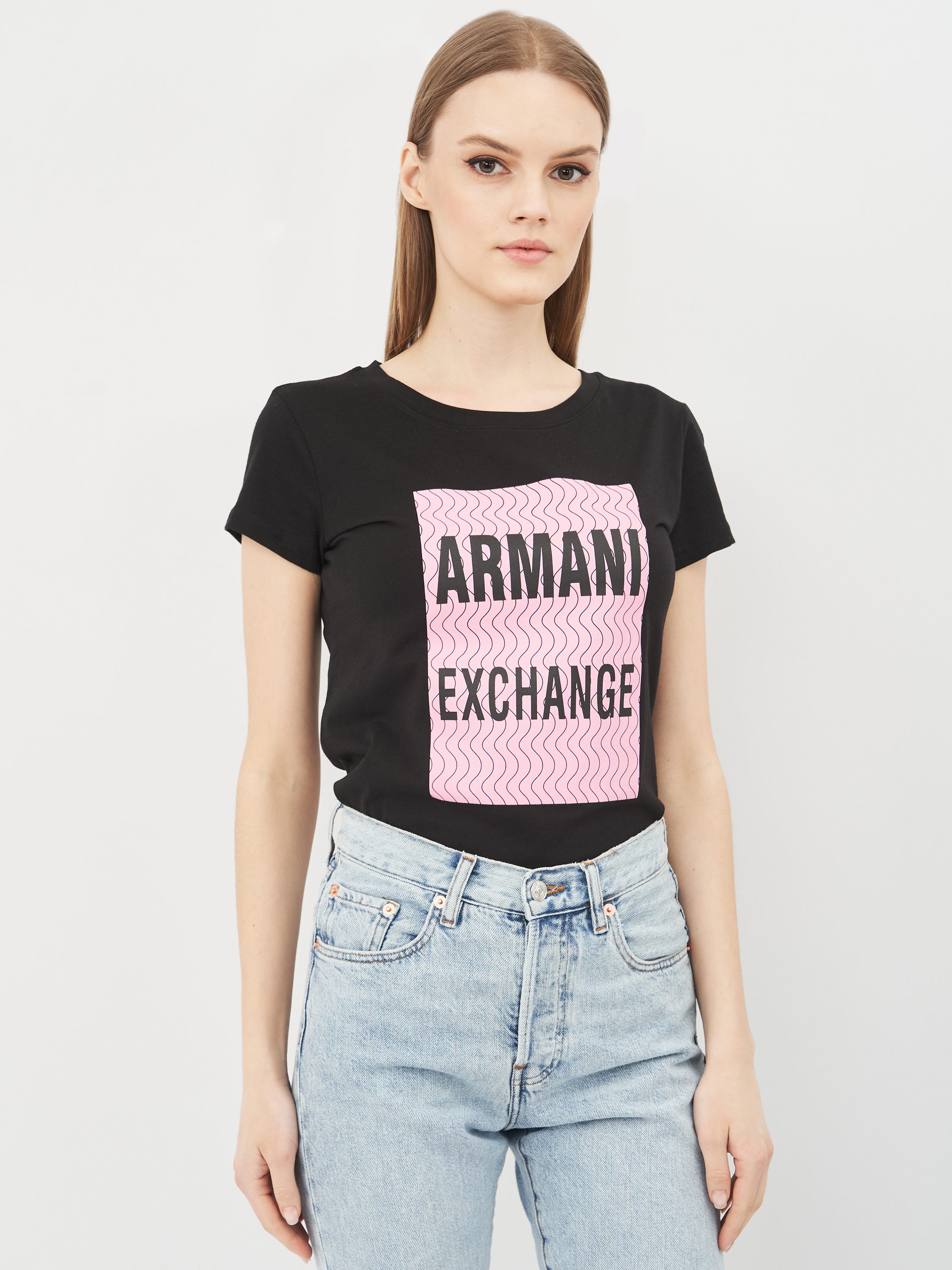 

Футболка Armani Exchange 10519.1  (44) Черная, Футболка Armani Exchange 10519.1 M (44) Черная