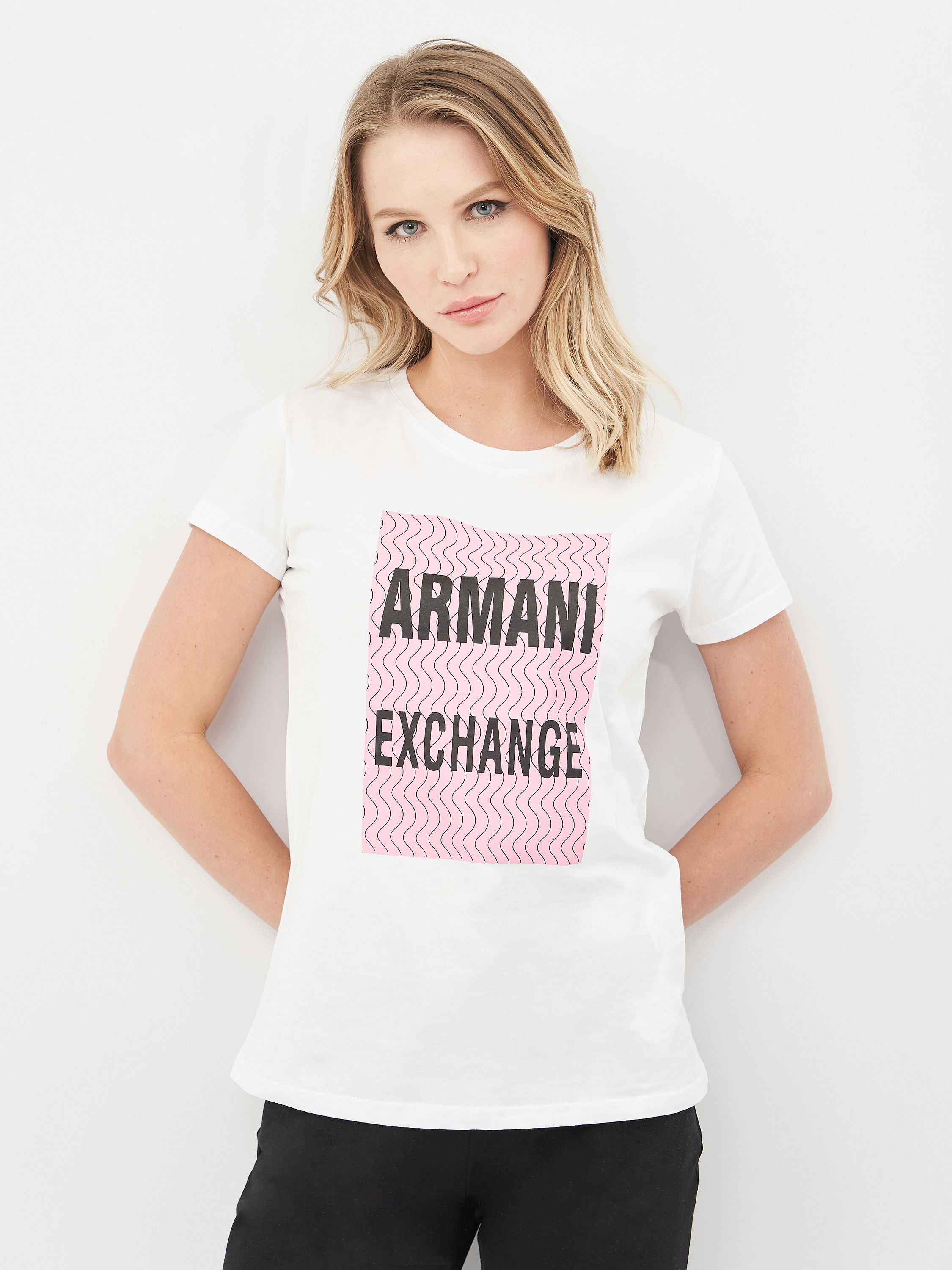 

Футболка Armani Exchange 10519.2  (48) Белая, Футболка Armani Exchange 10519.2 XL (48) Белая