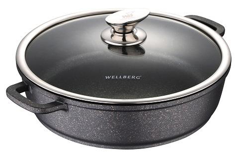 

Сотейник с мраморным покрытием серый диаметр 28 см Wellberg DP84109