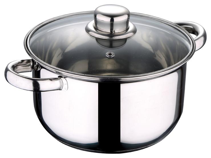 

Индукционная кастрюля 4.2 л нержавеющая сталь Wellberg DP83476