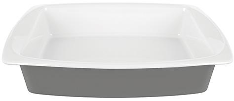 

Керамическая форма для выпечки Gravity 30х30см Bergner DP83484