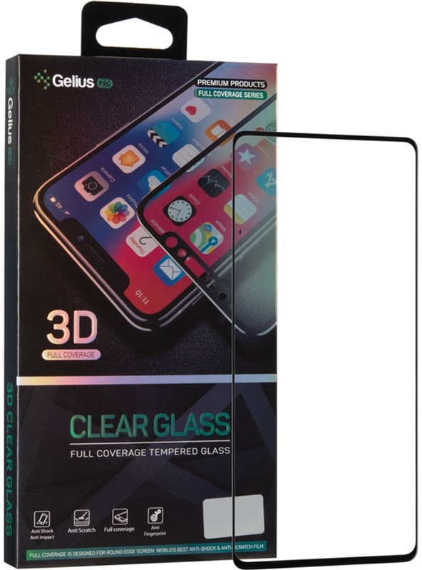 

Защитное стекло Gelius Pro для Samsung Galaxy A72 (A725) Black