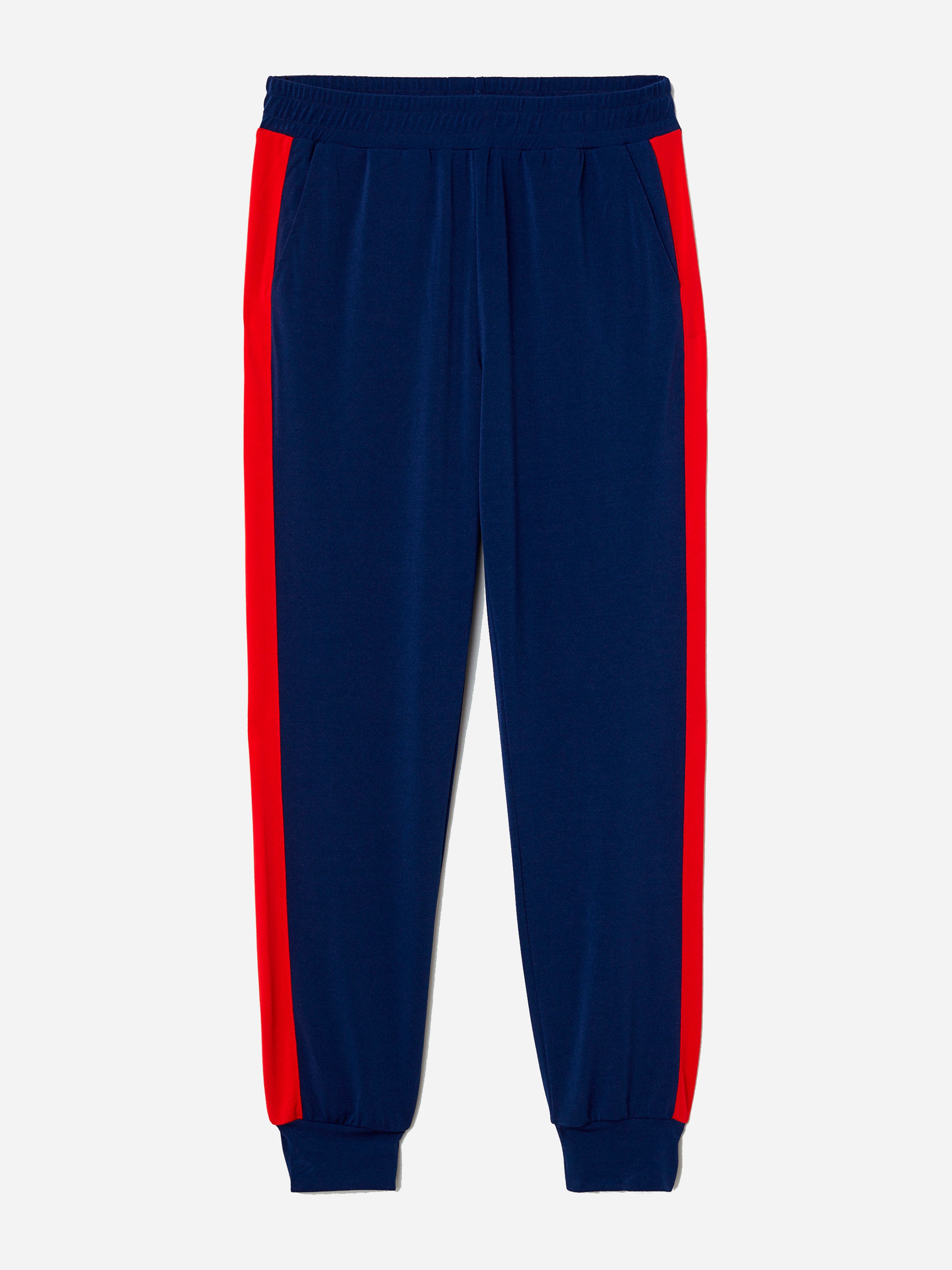 

Спортивные штаны H&M 6448337-AAXH M Темно-синие с красным
