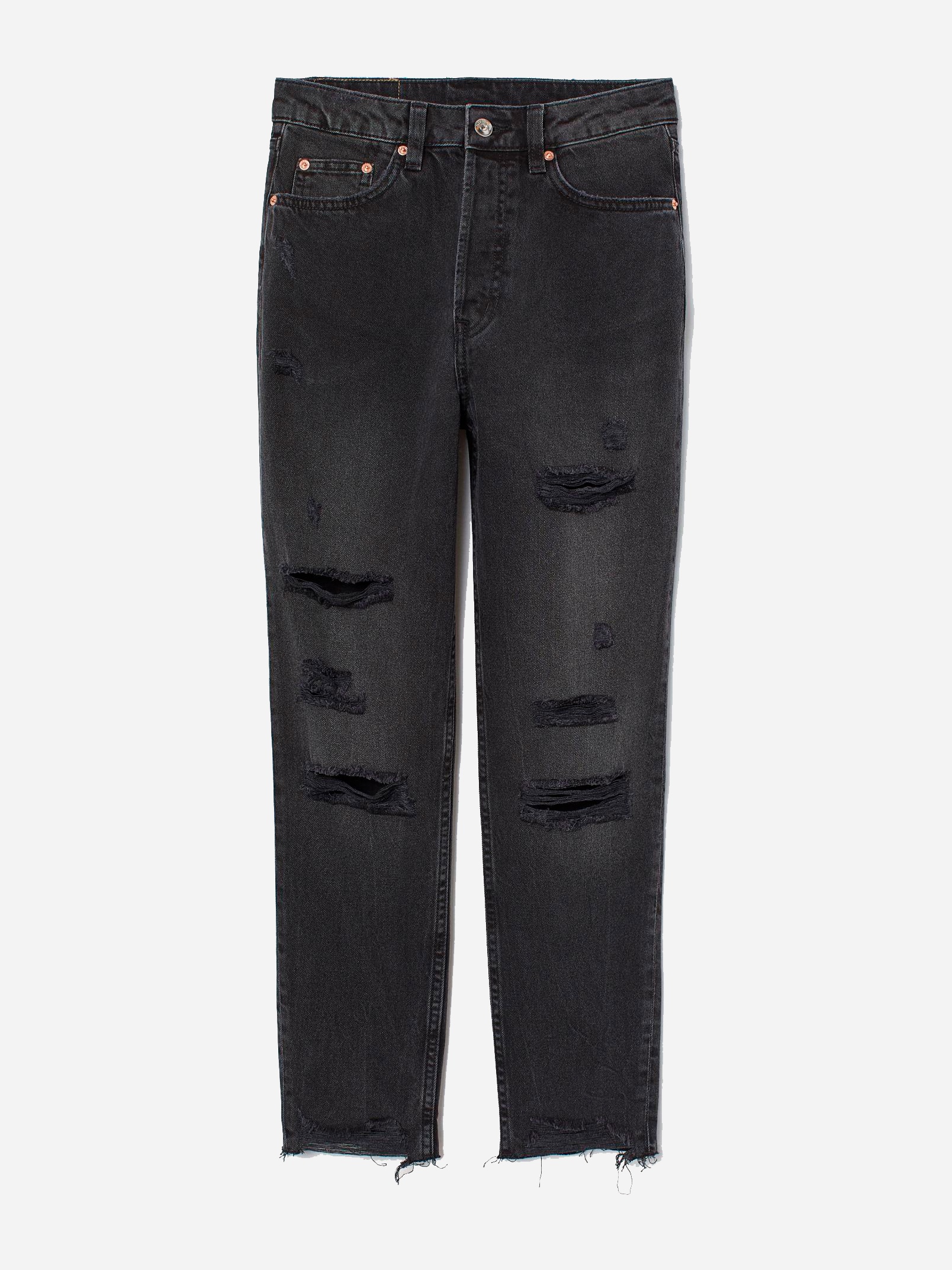 

Джинсы H&M 6400210-AAZJ 34 Светло-черные